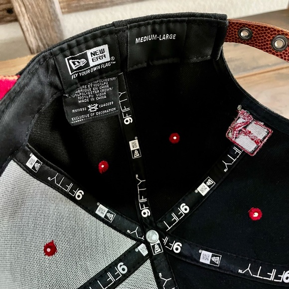 New Era Miami Heat Strap Back Hat - Picture 9 of 11